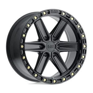 Black Rhino – HENDERSON – Black – 17″x9″ 12mm – All weather Wheels – 1790HDS126132B74